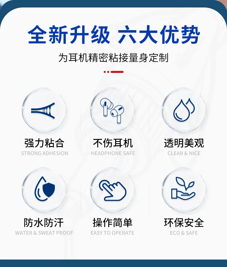 G4A 耳机快干胶 detail